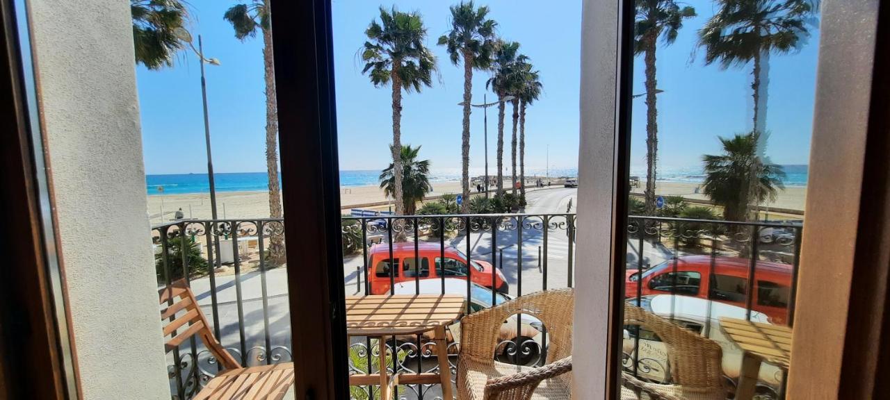 Ar28-1, Coqueto Apartamento En Primera Linea De Playa Villajoyosa Buitenkant foto