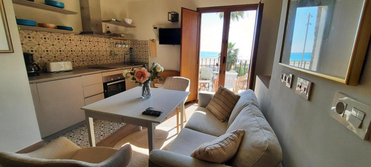 Ar28-1, Coqueto Apartamento En Primera Linea De Playa Villajoyosa Buitenkant foto