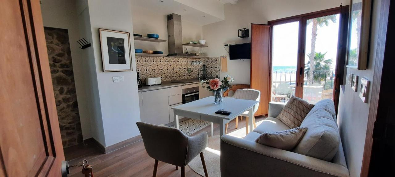 Ar28-1, Coqueto Apartamento En Primera Linea De Playa Villajoyosa Buitenkant foto